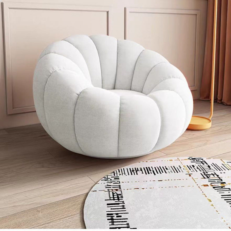 Rotatable Lazy Sofa Chair with Ottoman
