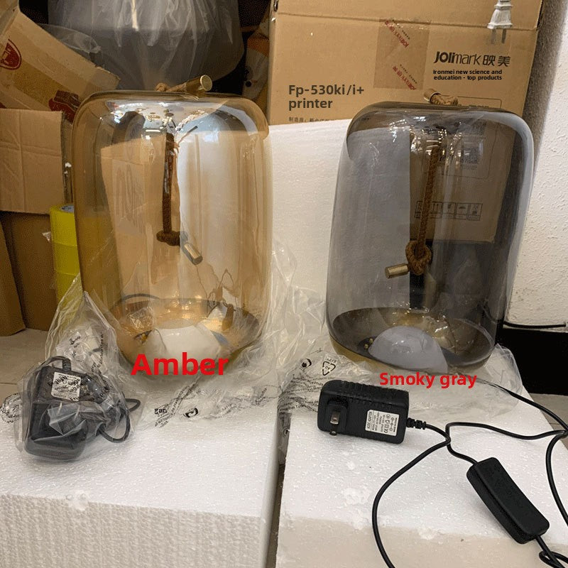 Nordic Hemp Rope LED Table Lamp for Home Decor