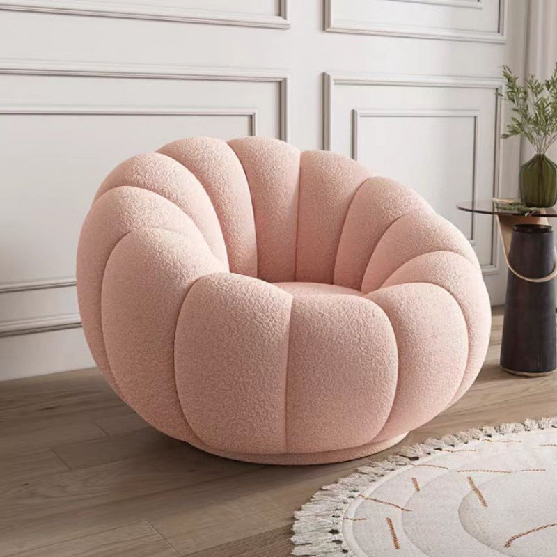 Rotatable Lazy Sofa Chair with Ottoman