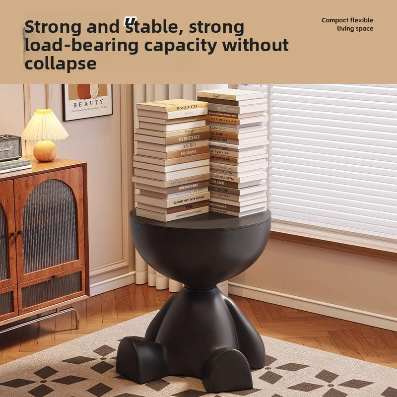 Plastic Side Table With Storage