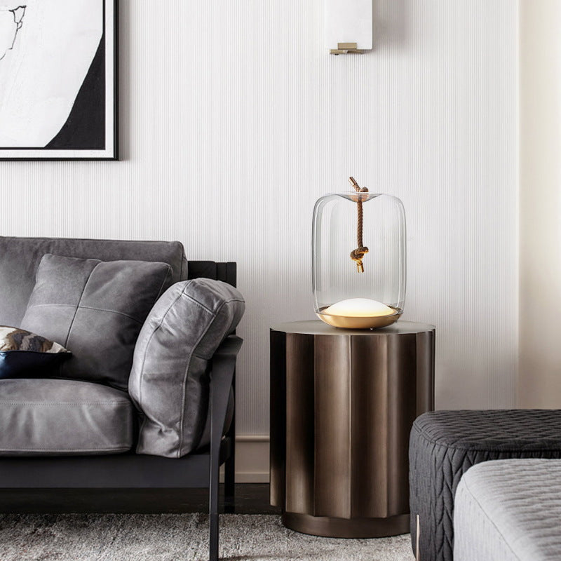 Nordic Hemp Rope LED Table Lamp for Home Decor