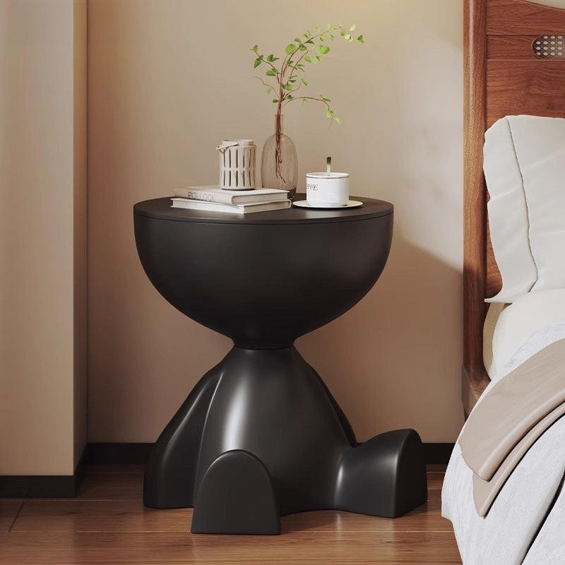 Plastic Side Table With Storage