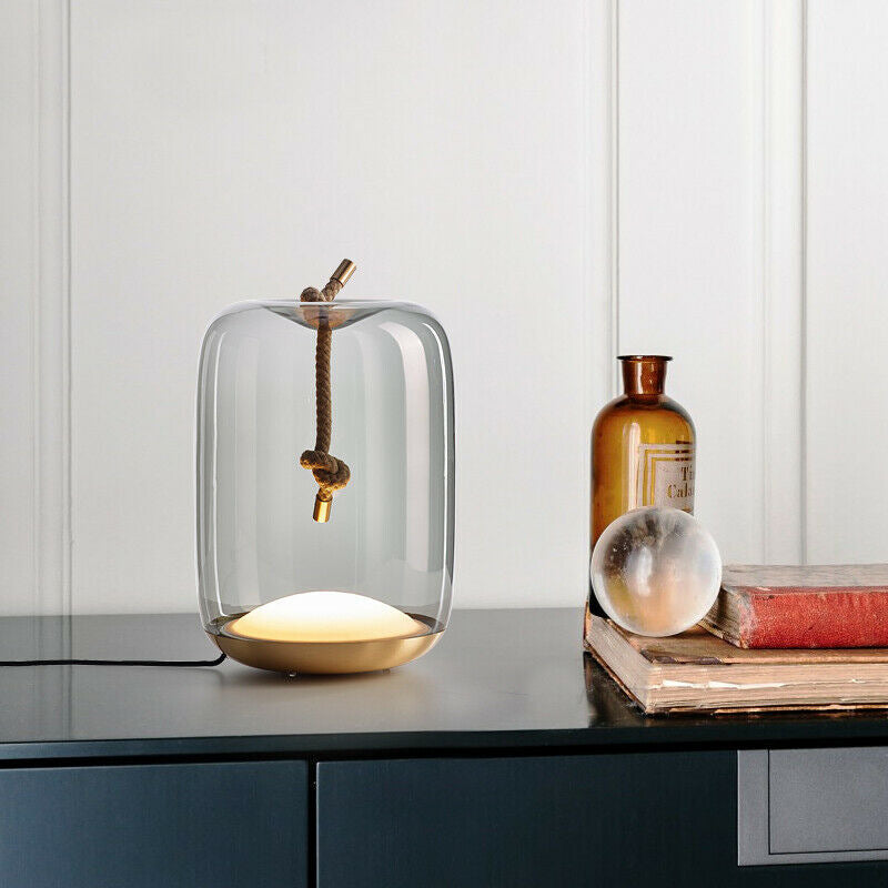 Nordic Hemp Rope LED Table Lamp for Home Decor